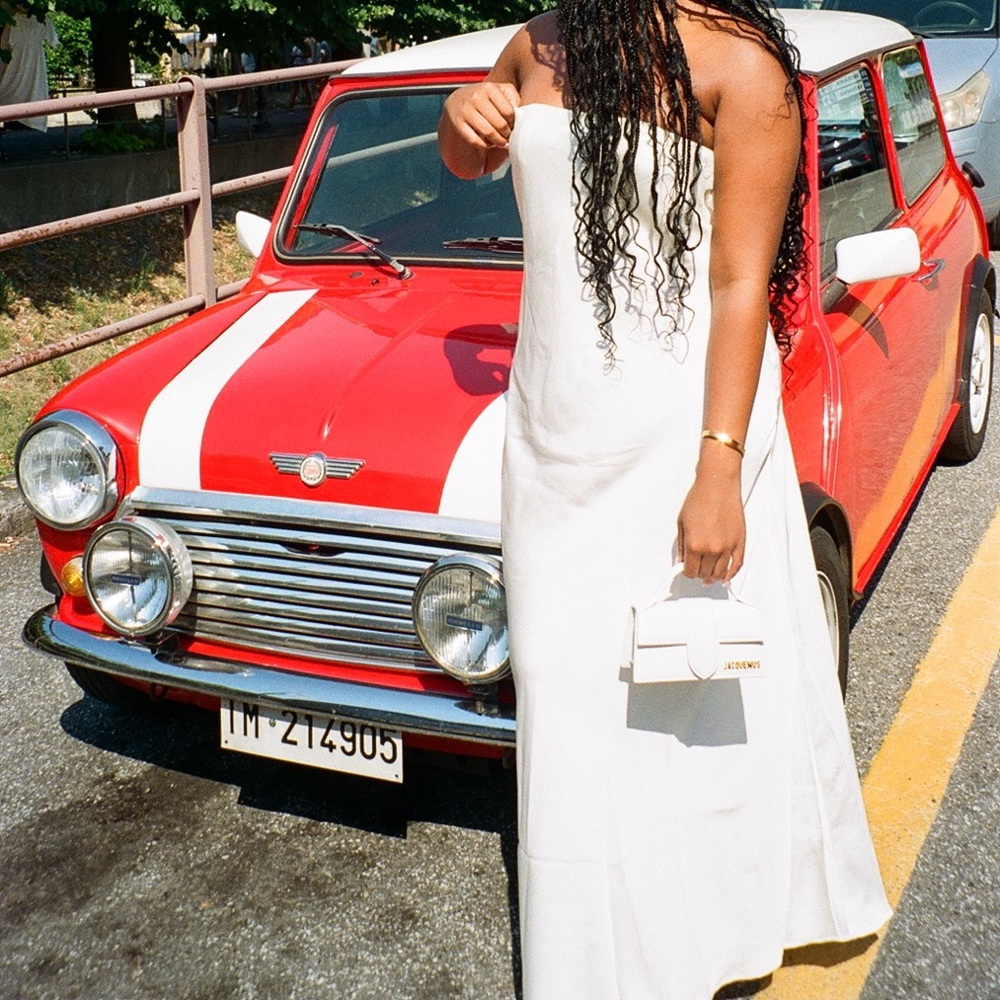 topshop satin dress